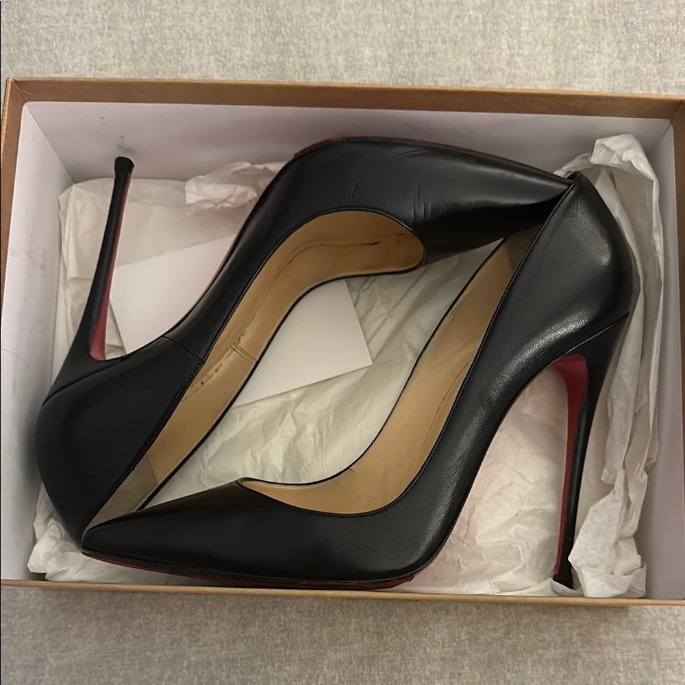 Christian Louboutin So Kate 120mm Black Stiletto Heels